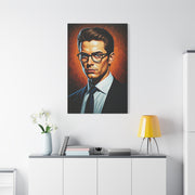 Modern Intellectual Gentleman Portrait Wall Art & Canvas Print
