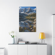Rocky Mountain Alpine Reflection Wall Art & Canvas Print