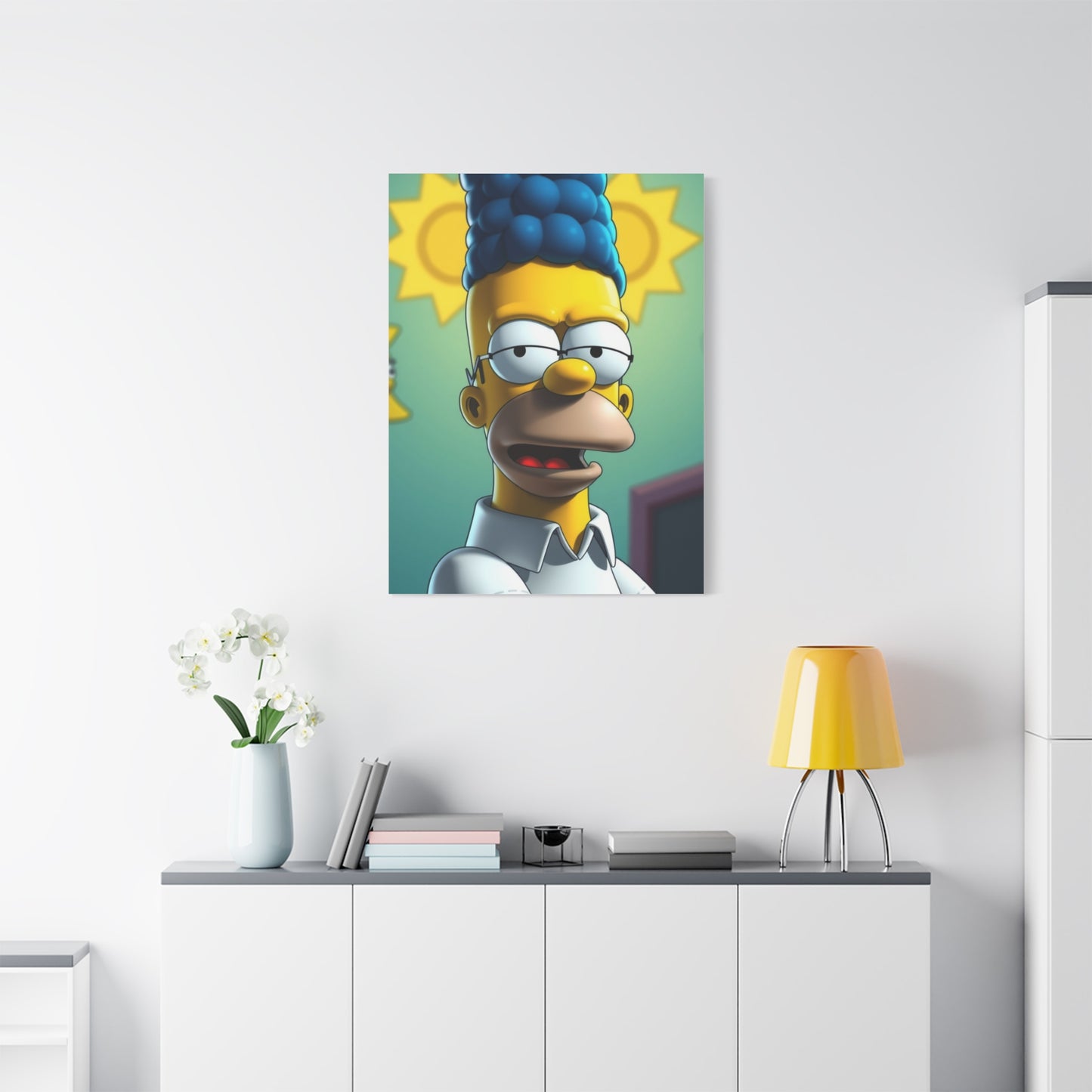 Supreme The Simpsons Art Beautiful Collection Wall Art & Canvas Print