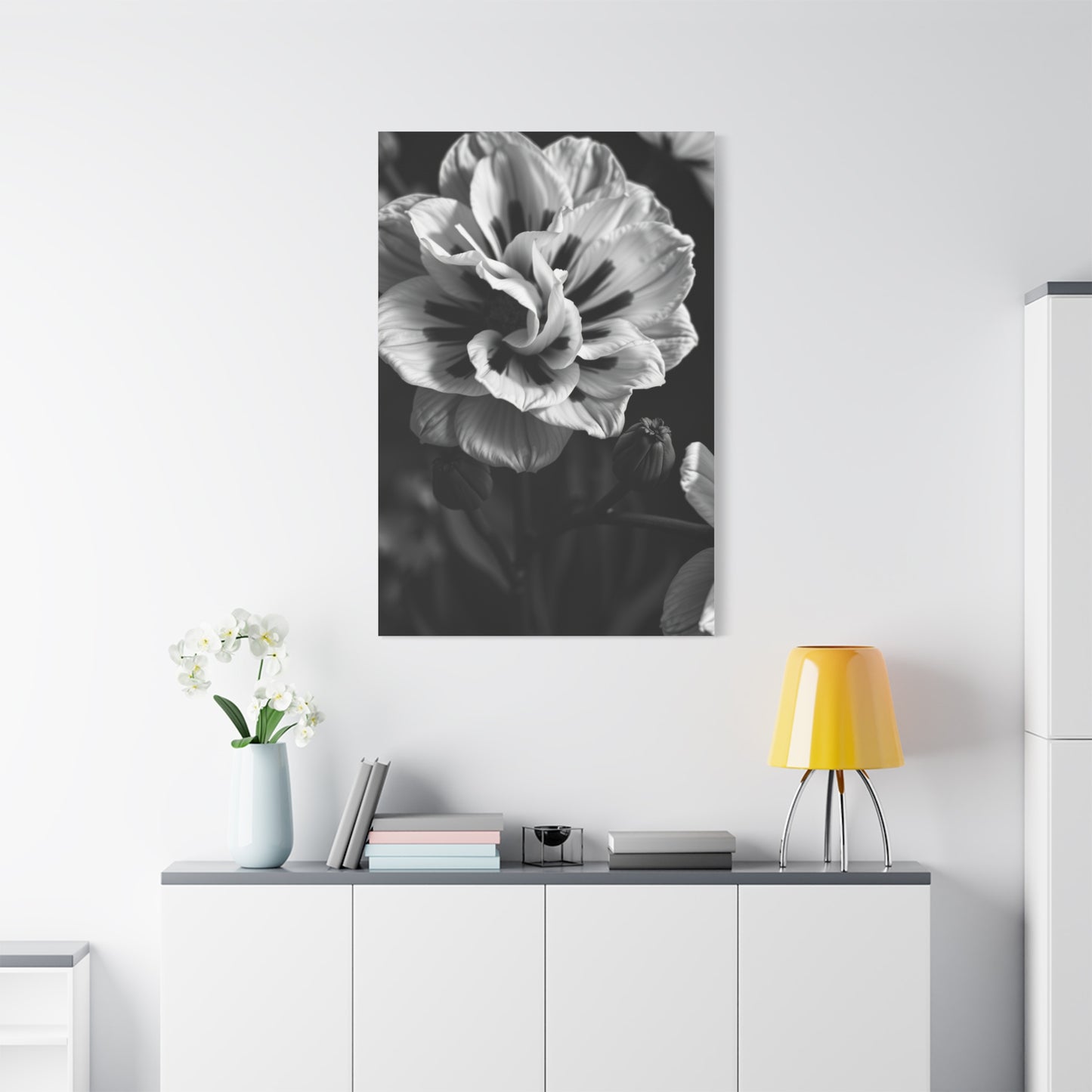 Chiaroscuro Botanical Canvas Wall Art & Canvas Print