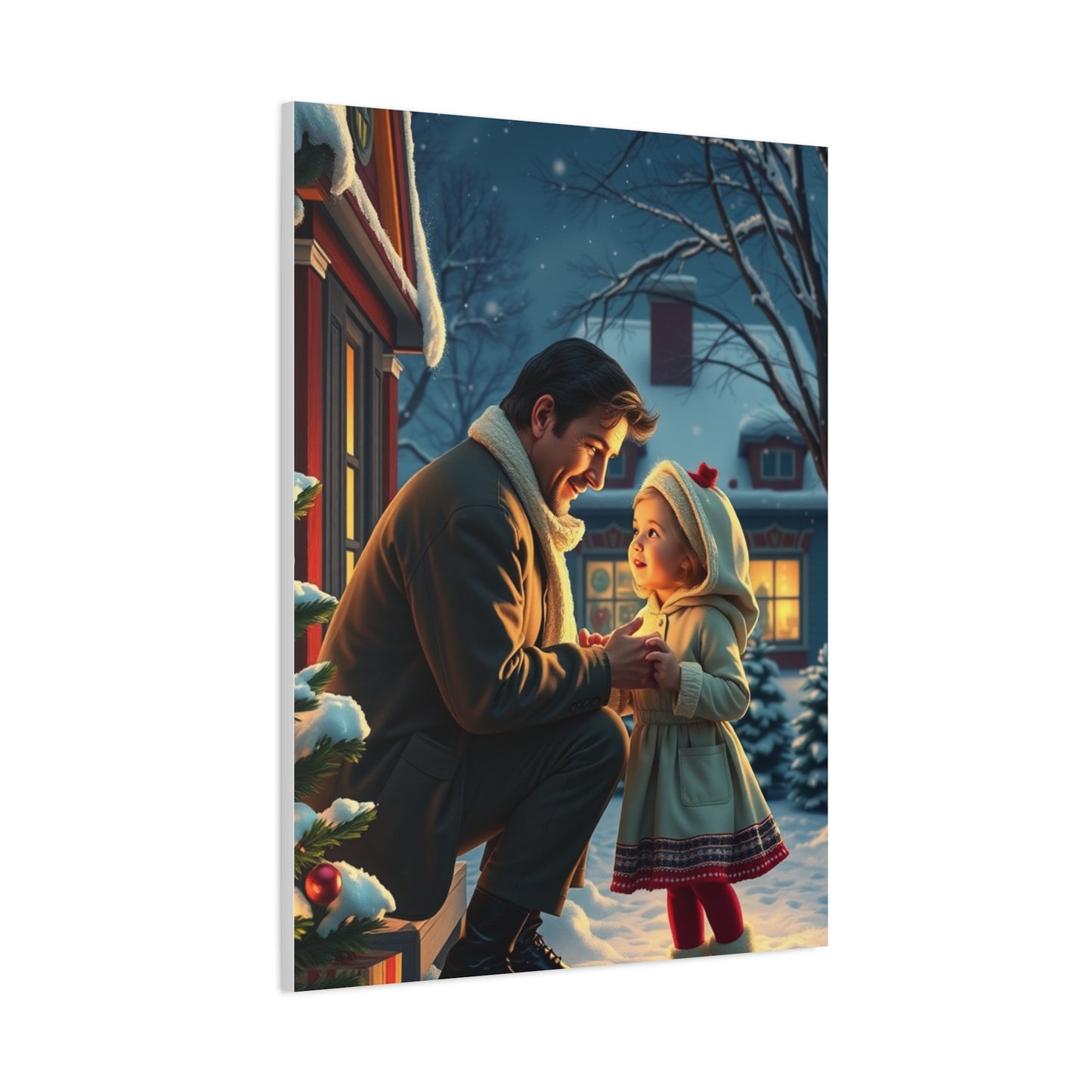 Holiday Splendor Canvas by Rockwell
