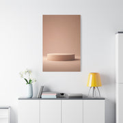 Soft Round Pedestal Minimal Display Wall Art & Canvas Prints