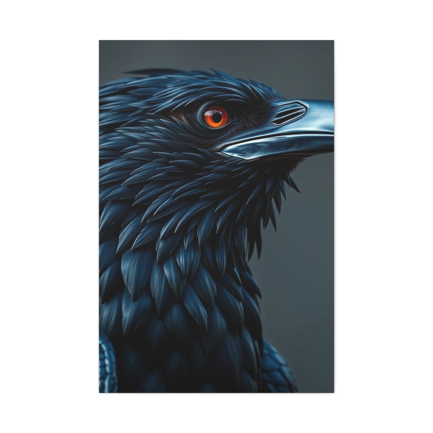 Raven Majesty Canvas wall art & canvas print