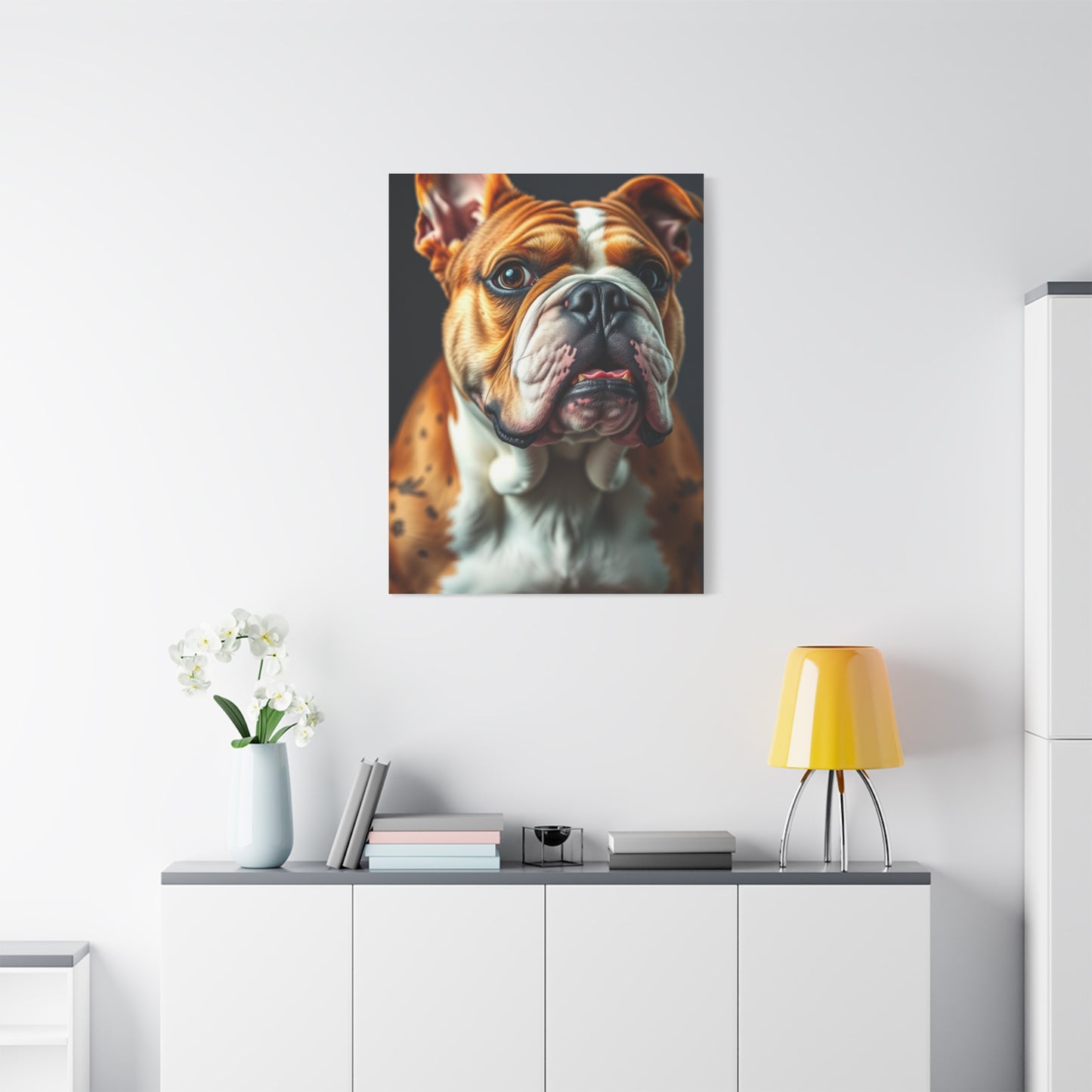 Bulldog Art Luxury Canvas Wall Art & Canvas Print