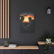 Sunset Cockpit Connection Wall Art & Canvas Prints