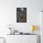 Sunken Treasure Mermaid Chamber Wall Art & Canvas Print