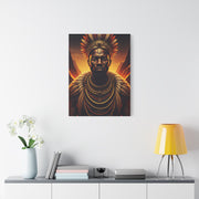 Sunfire Tribal King Portrait Wall Art & Canvas Prints