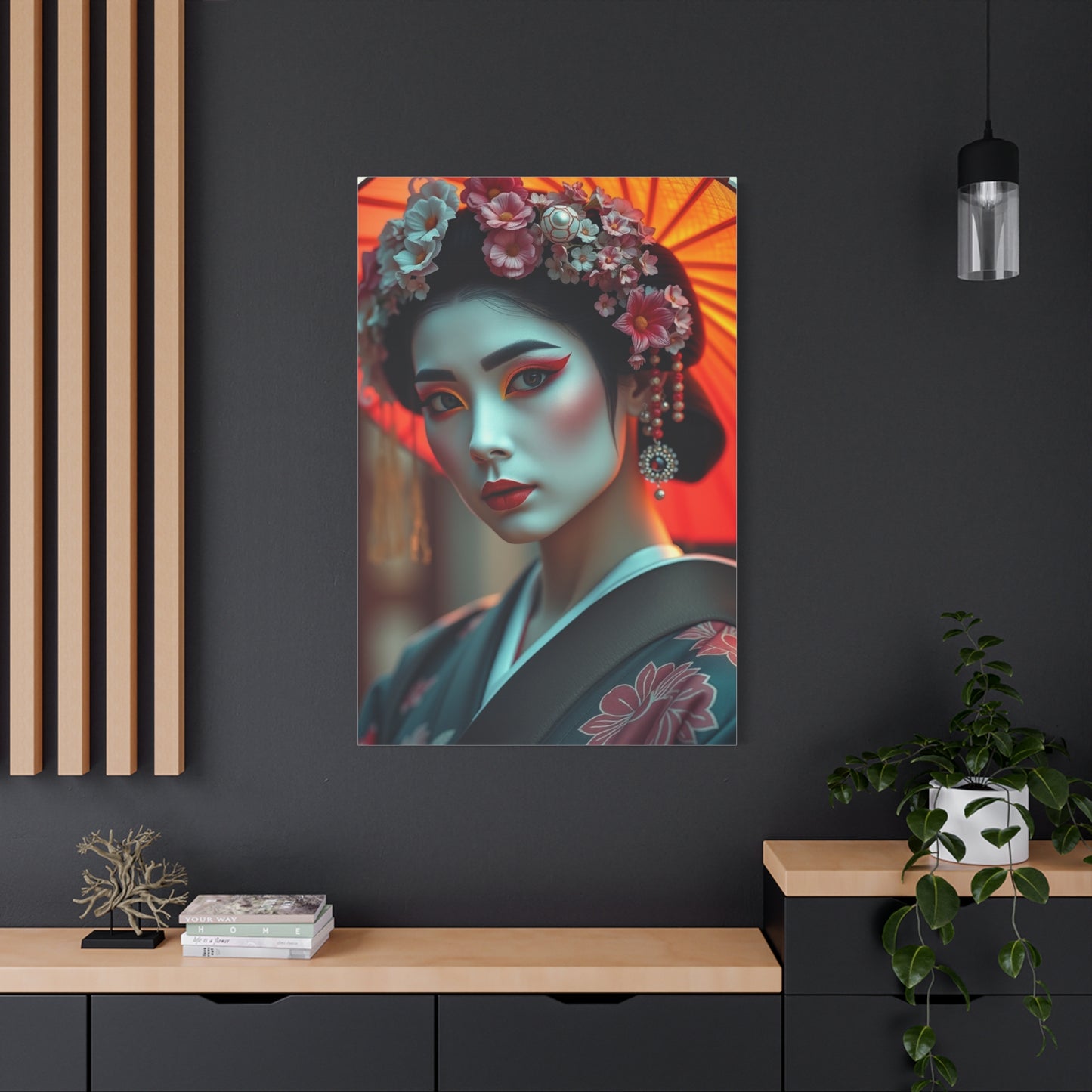 Geisha Art Canvas Art 9 Wall Art & Canvas Print