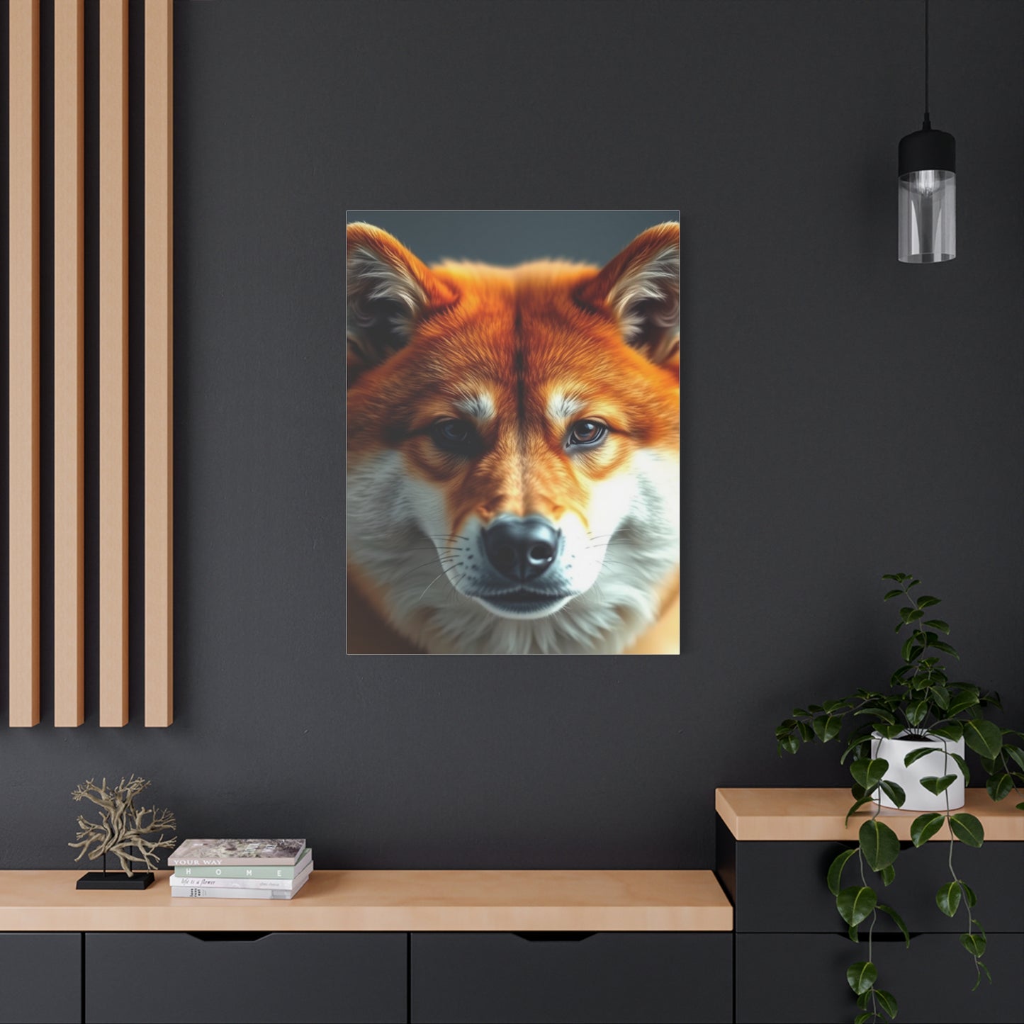 Supreme Shiba Inu Dog Art Beautiful Collection Wall Art & Canvas Print