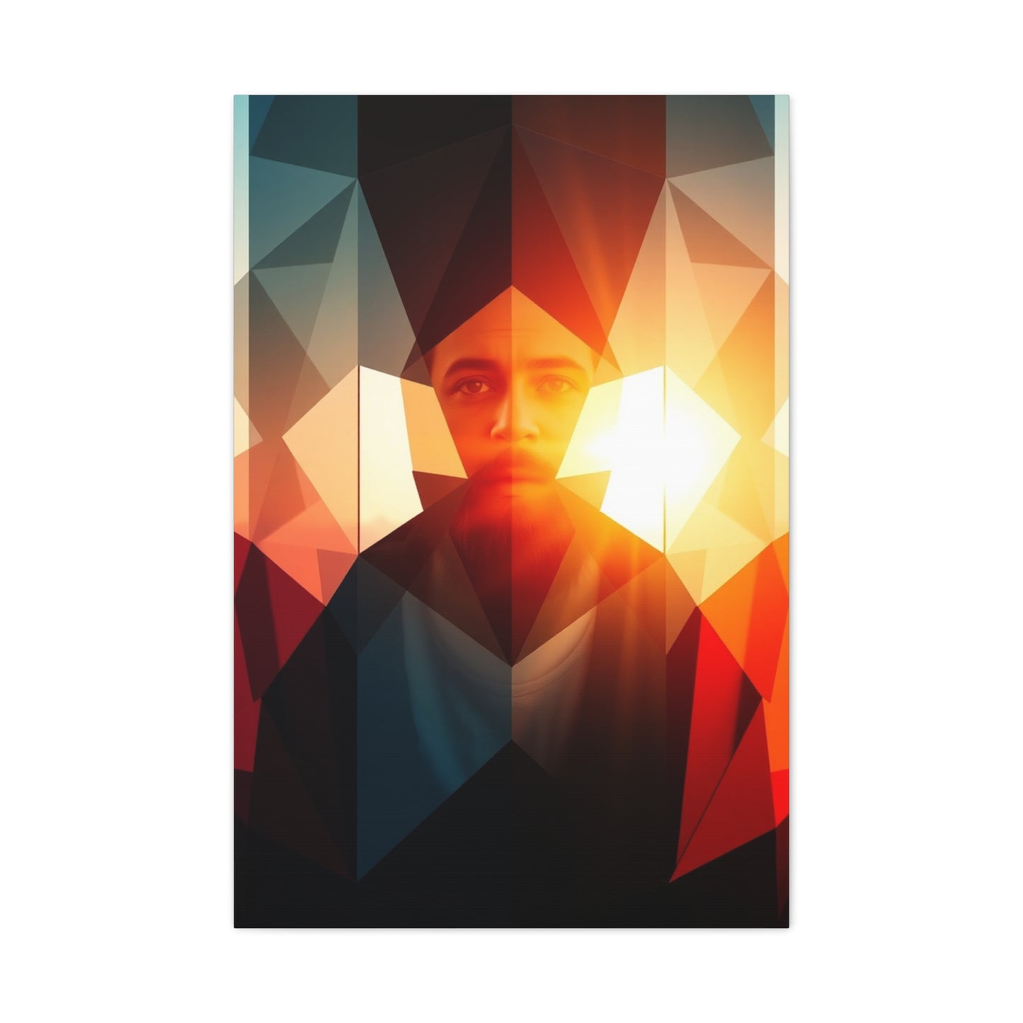 Geometric Elysium Canvas Wall Art & Canvas Print