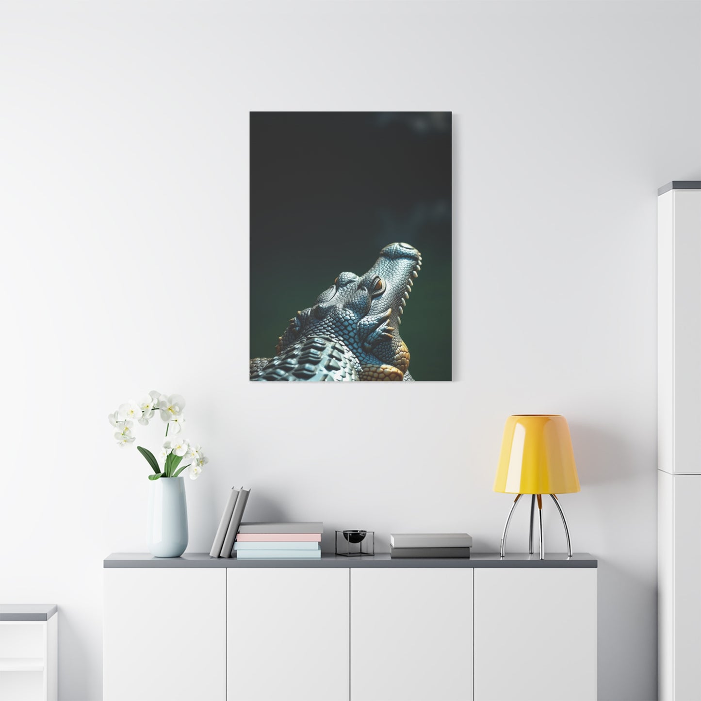 Elite Crocodile & Alligator Art Vision Wall Art & Canvas Print