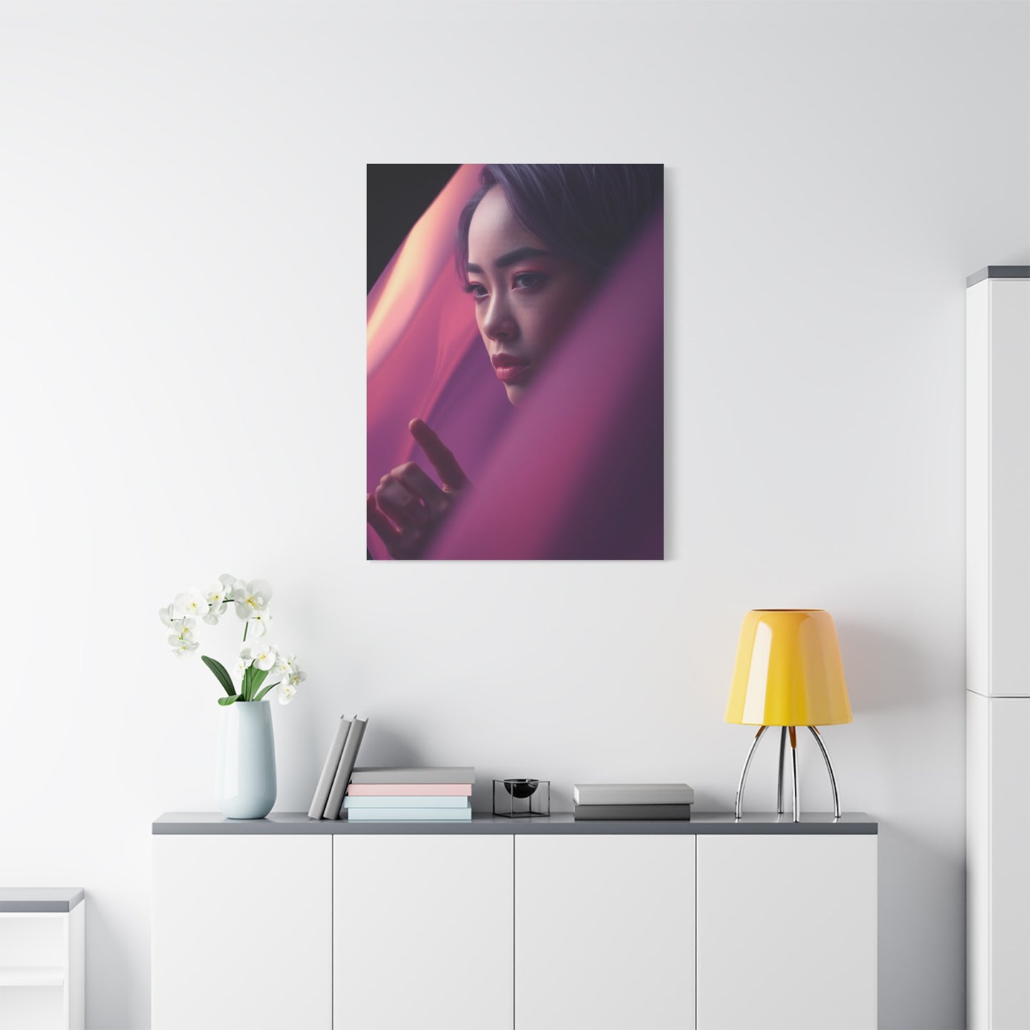 Imperial Violet Vignette Wall Art & Canvas Print