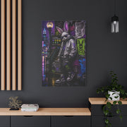 Urban Rebel Bunny NYC Street Wall Art & Canvas Print