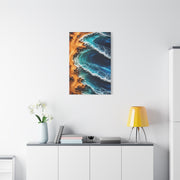 Resin Shoreline Aerial Ocean Art Wall Art & Canvas Print