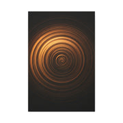 Amber Vortex Spiral Wall Art & Canvas Prints