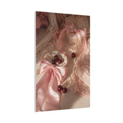 Coquette Satin Bow Still Life Wall Art & Canvas Print