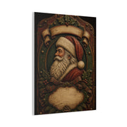 Heirloom Santa Wooden Plaque Wall Art & Canvas Print