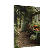 Farmhouse Greenhouse Harvest Interior Wall Art & Canvas Print