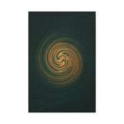 Golden Abyss Spiral Wall Art & Canvas Prints