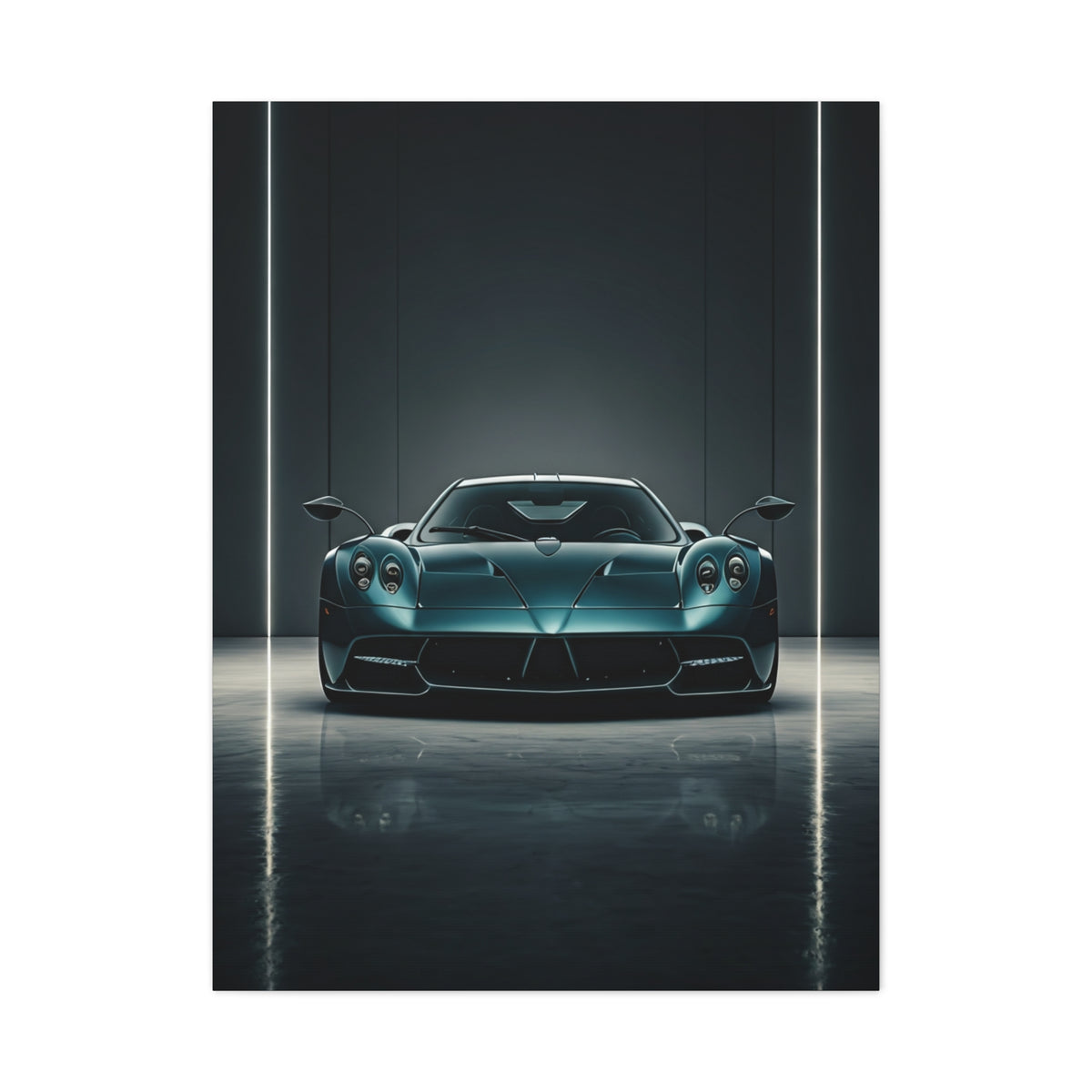 Pagani Huayra Museum Display Wall Art & Canvas Prints