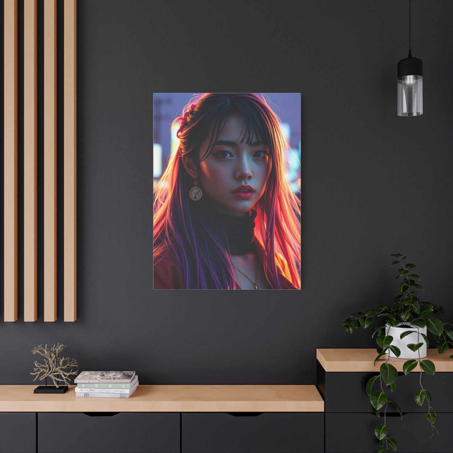 Warakami Vaporwave Art Refined Canvas Wall Art & Canvas Print