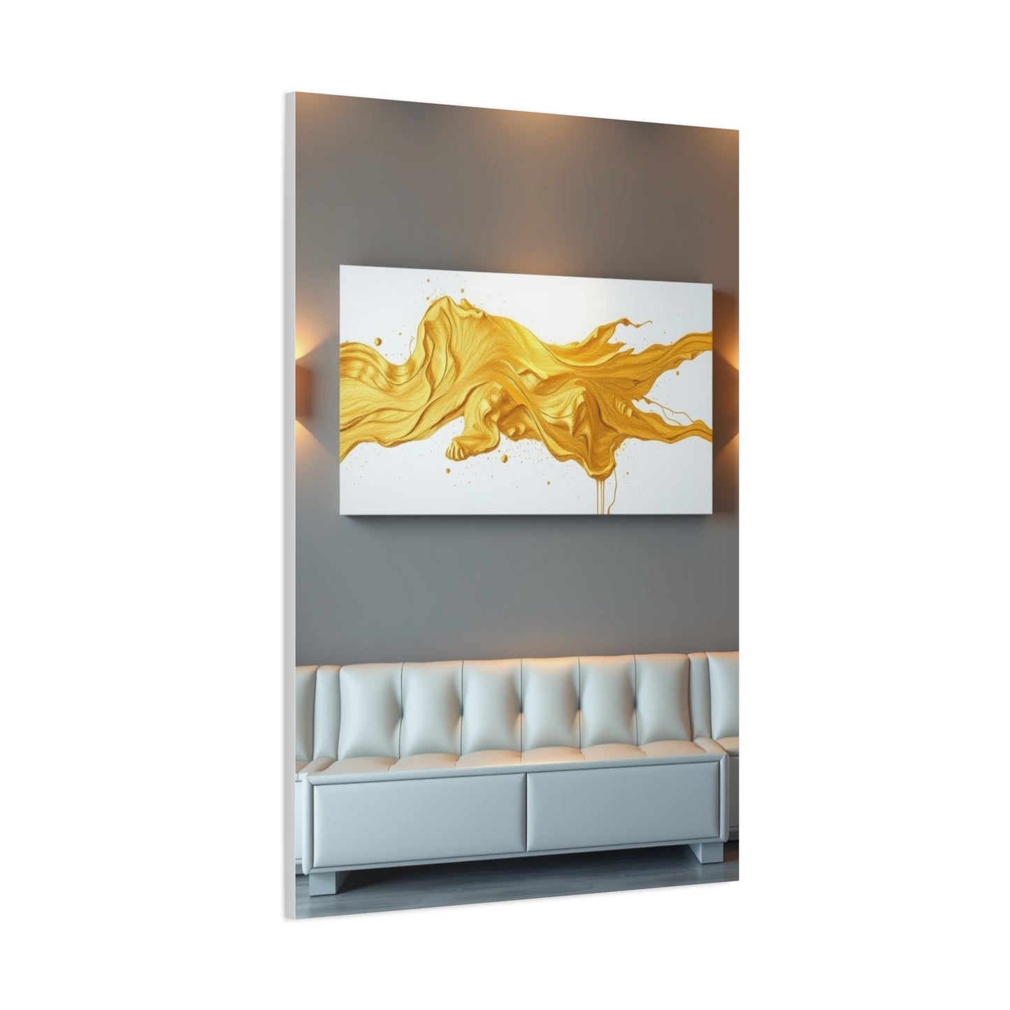 Gilded Ivory Masterpiece wall art & canvas print