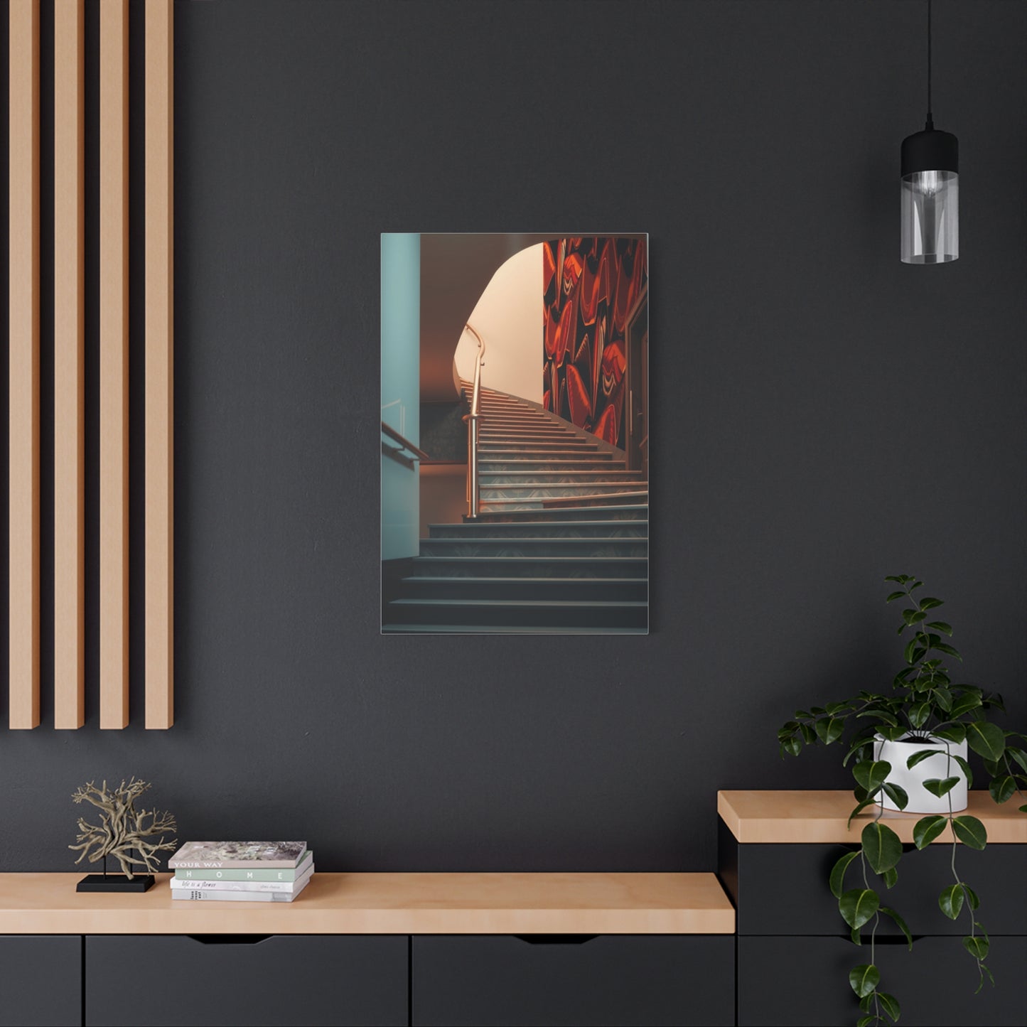 Stair & Staircase Art Canvas Art 5 Wall Art & Canvas Print