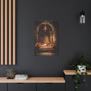 The Last Supper Candlelit Gathering Wall Art & Canvas Print