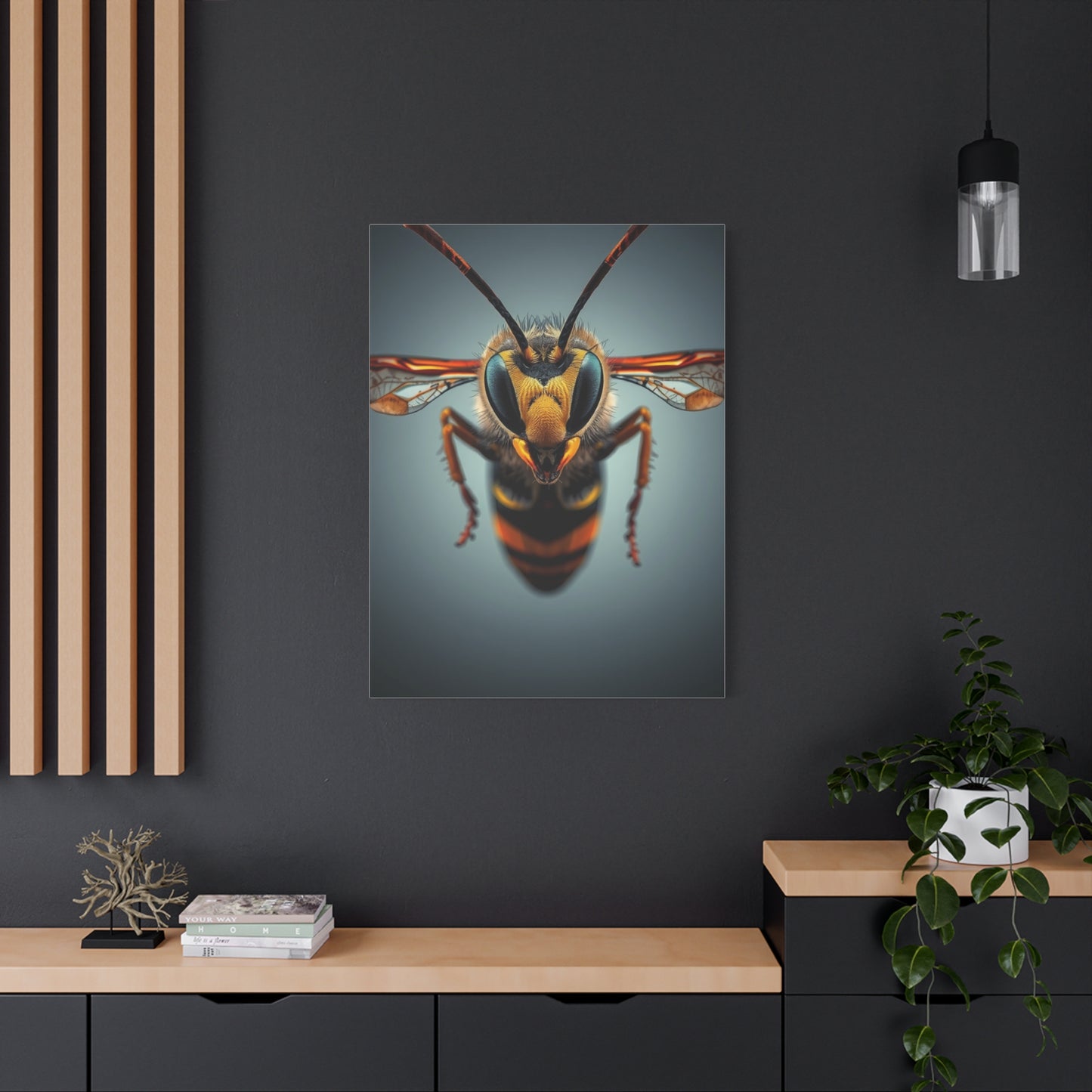 Bees, Hornet & Wasps Art Luxury Canvas Wall Art & Canvas Print