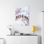 Spring Blossom Birds Composition Wall Art & Canvas Print