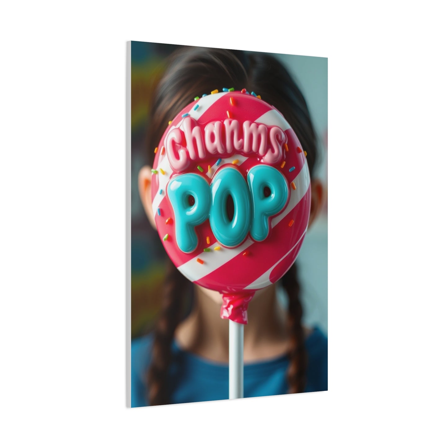 Sophisticated Candy Whirl Wall Art & Canvas Print