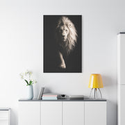 White Lion Shadow Walk Power Wall Art & Canvas Print