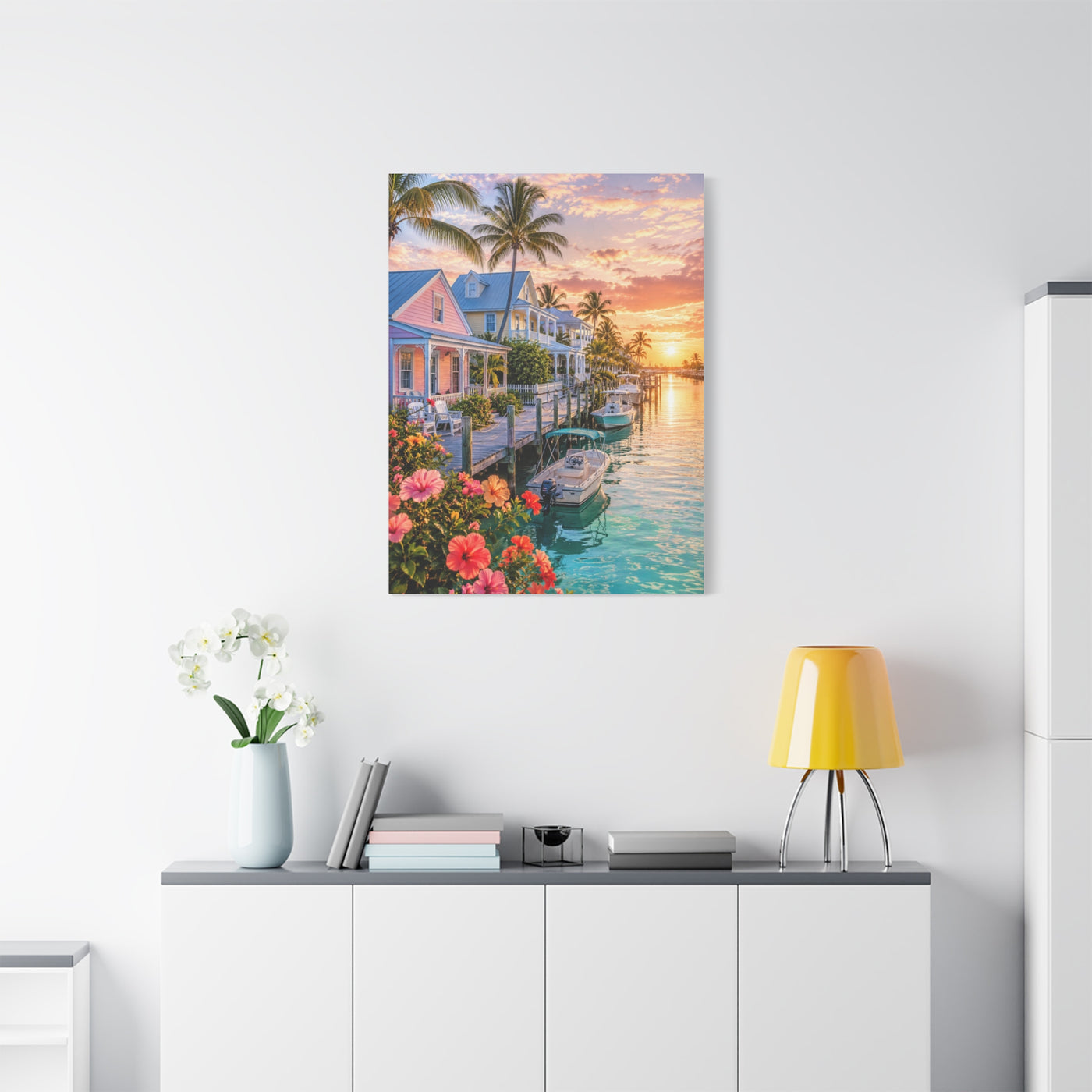 Key West Harbor Sunrise Wall Art & Canvas Print