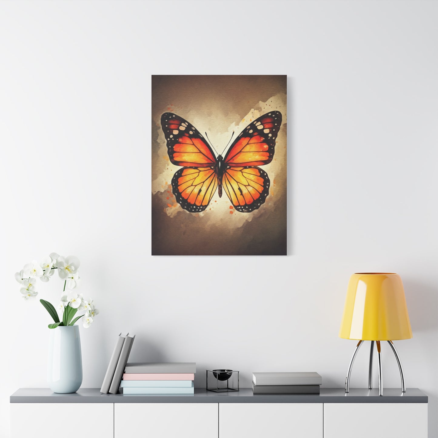 Classic Monarch Butterfly Portrait Wall Art & Canvas Prints