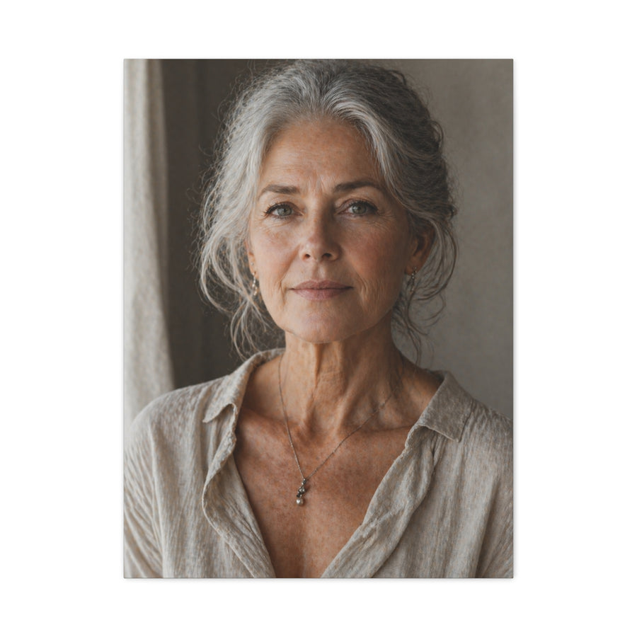 Mature Natural Light Portrait Wall Art & Canvas Print