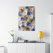 Glass Floral Mosaic Arrangement Wall Art & Canvas Print