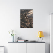 Jesus in the Wilderness Reflection Wall Art & Canvas Print