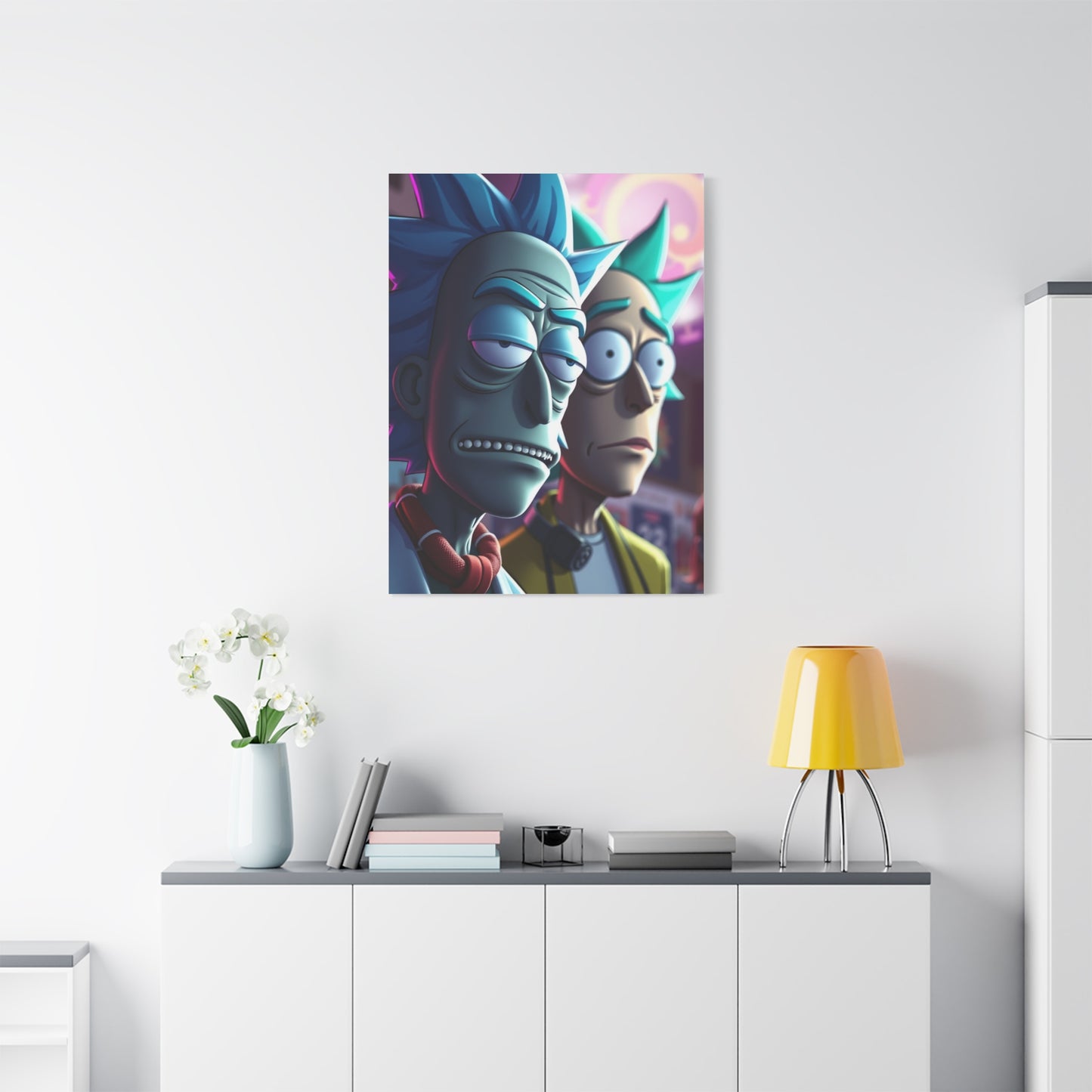 Rick and Morty Art Premium Canvas 20 Wall Art & Canvas Print