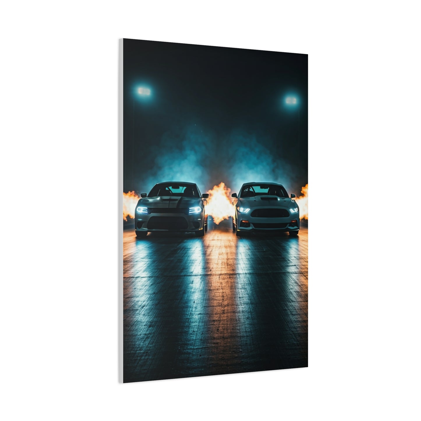 Fireline Standoff – Hellcat vs Supercharged Mach 1 Wall Art & Canvas Prints