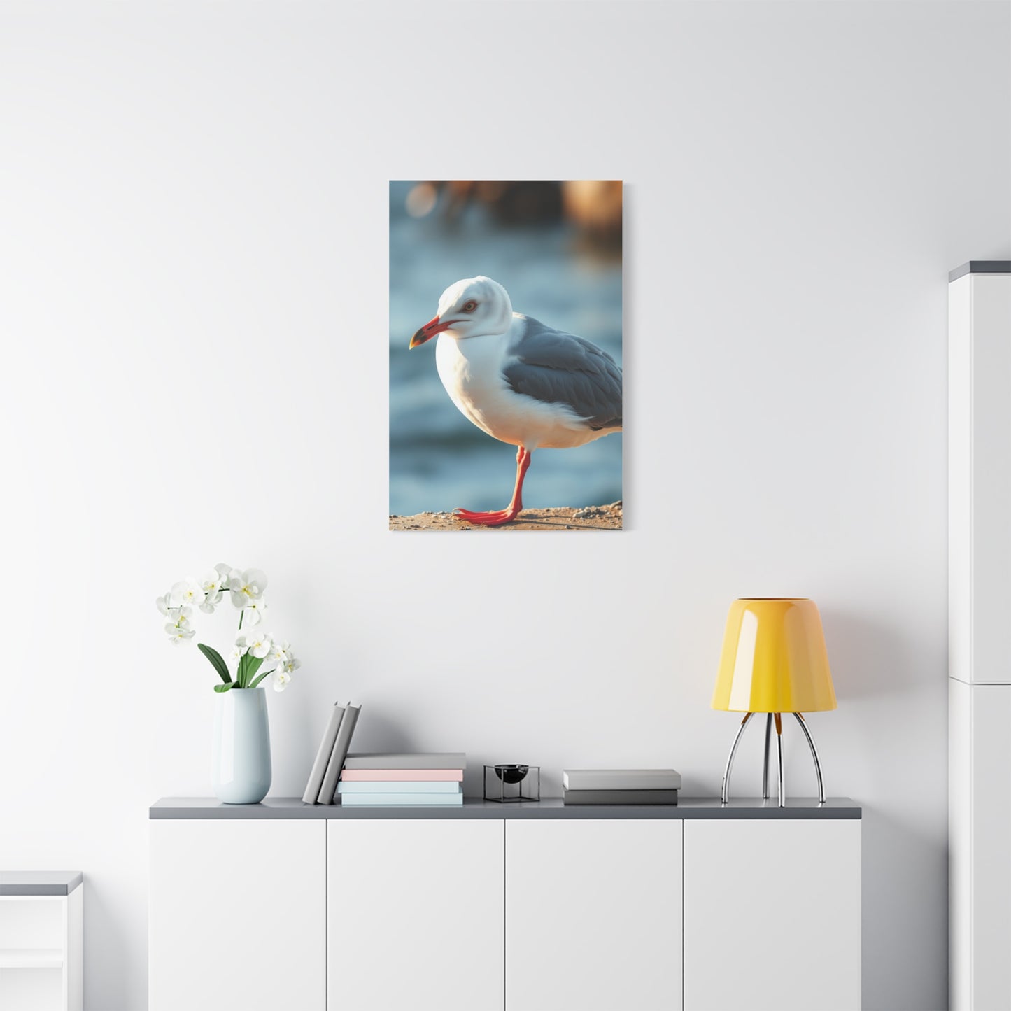 Supreme Sea Gull Art Beautiful Collection Wall Art & Canvas Print