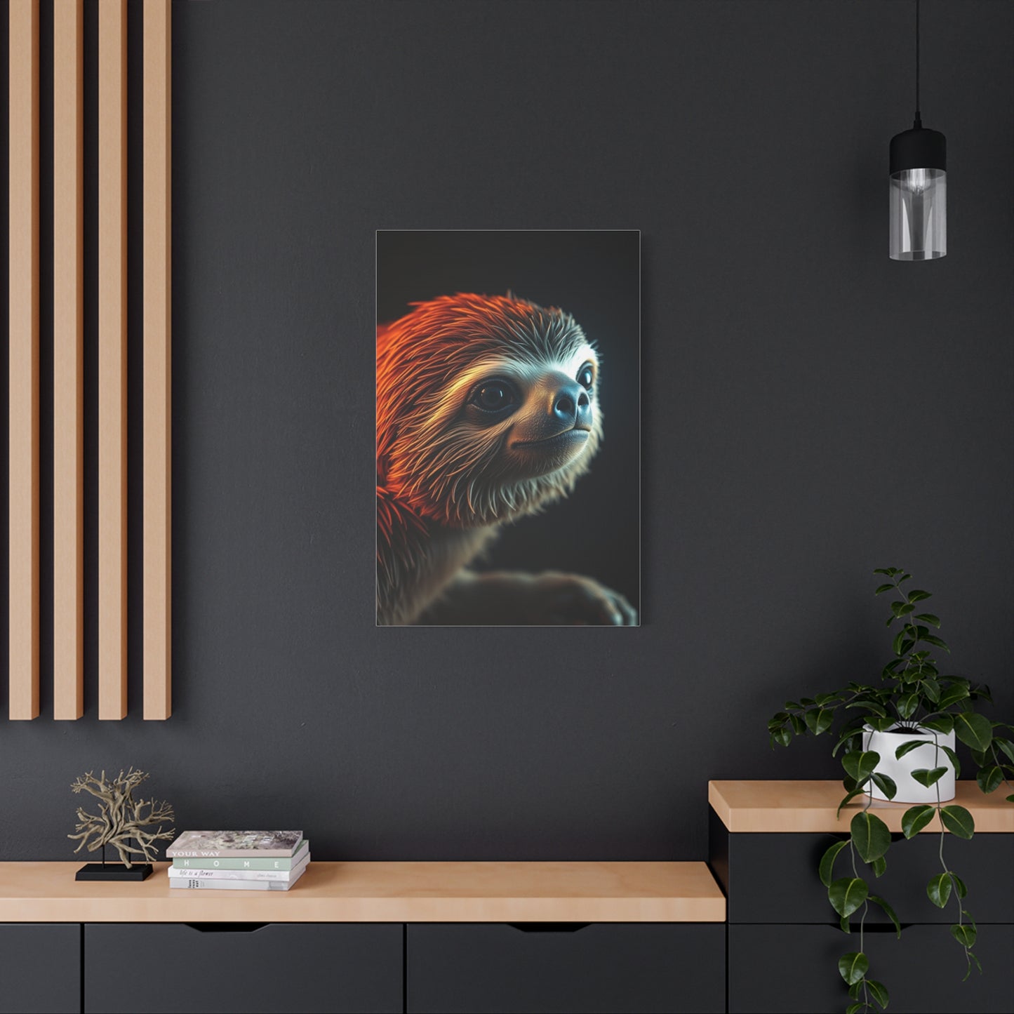 Supreme Sloth Art Collection Wall Art & Canvas Print