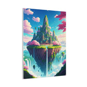 Floating Mountain Sanctuary Wall Art & Canvas Prints