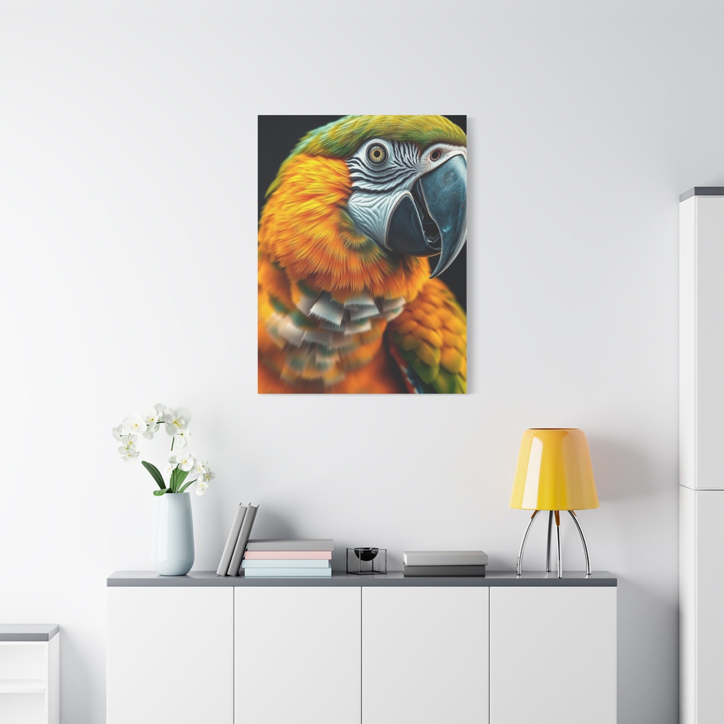 Vision Parrot Art Art Wall Art & Canvas Print