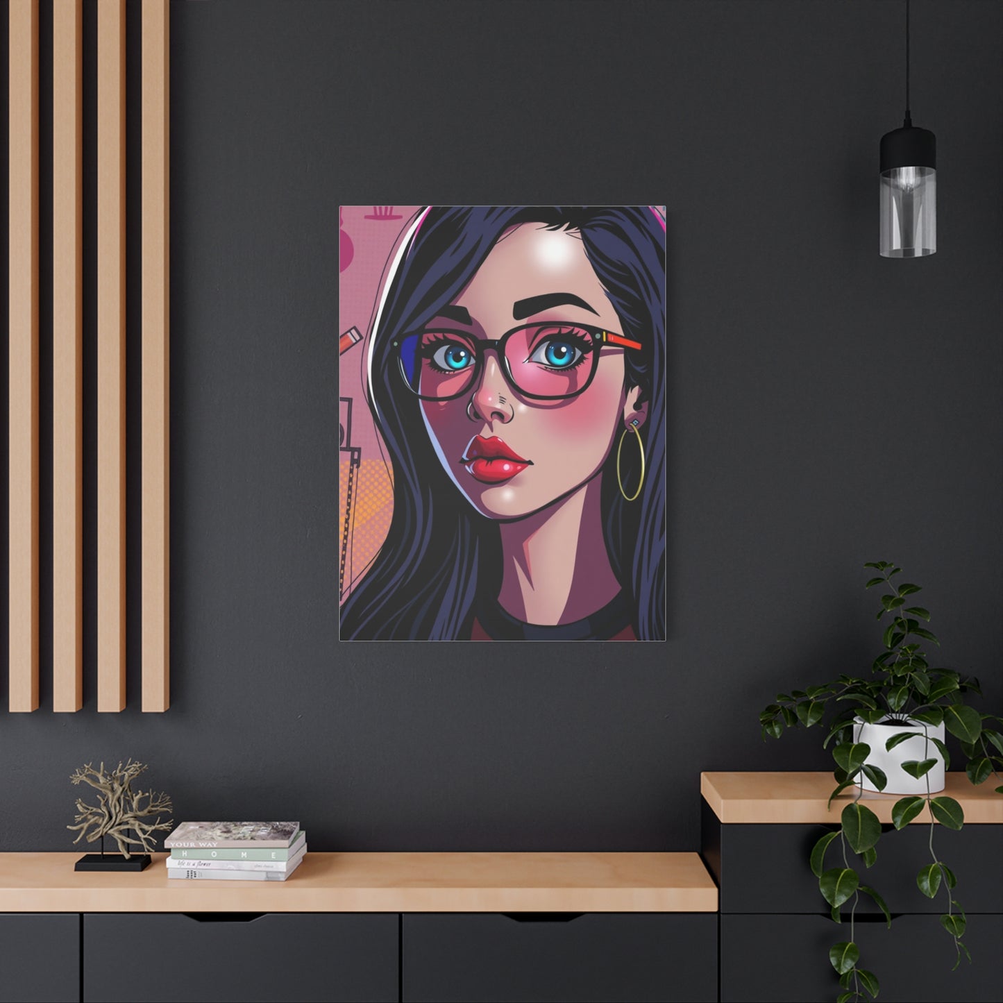 Illustrious Animated Delight Wall Art & Canvas Print