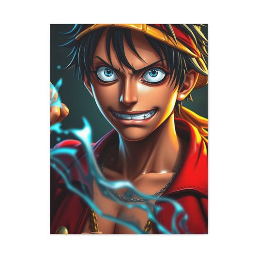 Monkey D. Luffy Art Canvas Art 7 Wall Art & Canvas Print