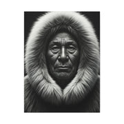 Wisdom of the Ancestors Black & White Portrait Wall Art & Canvas Prints