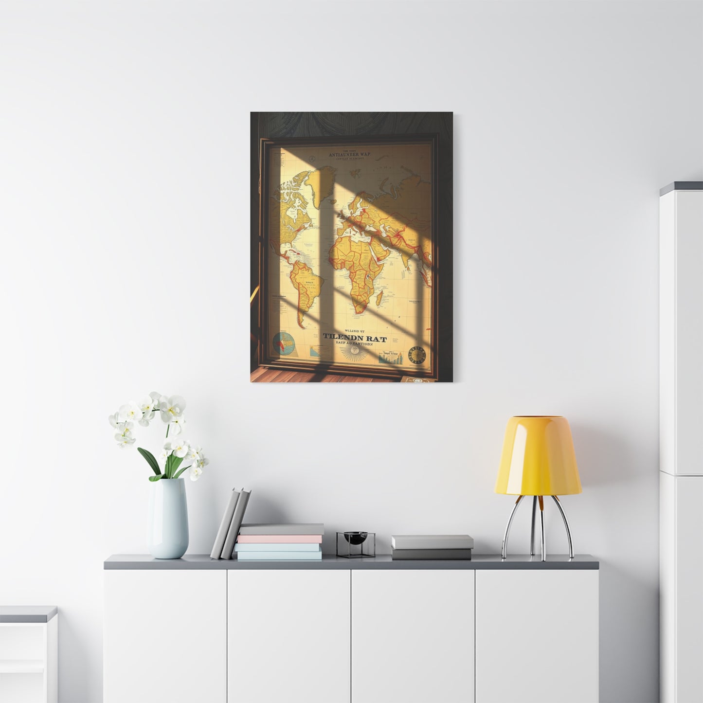 Elite Antique Maps Art Vision Wall Art & Canvas Print