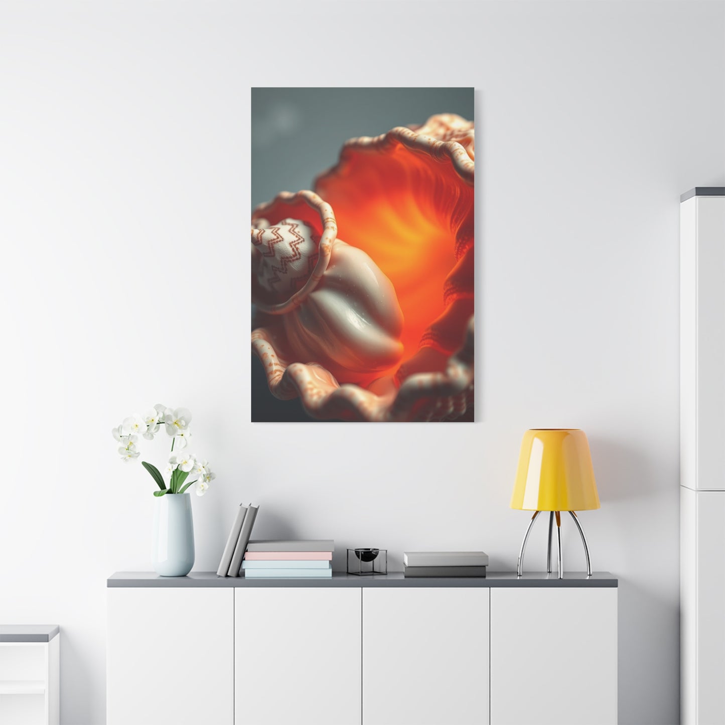 Shells Art Refined Canvas Wall Art & Canvas Print