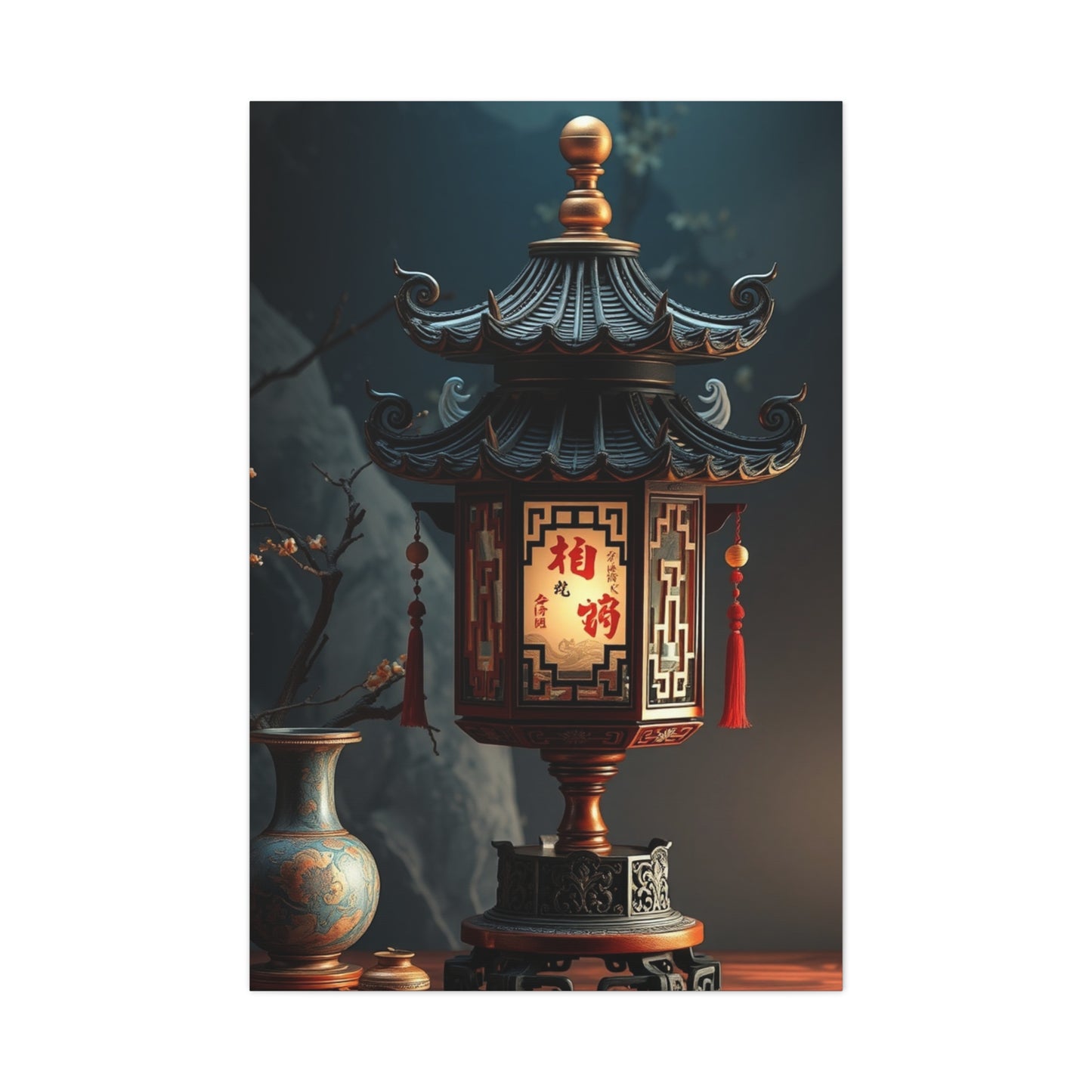 Chinese Decor Art Refined Canvas Wall Art & Canvas Print