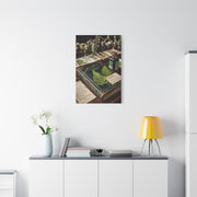 Green Antique Fern Herbarium Study Wall Art & Canvas Print